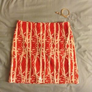 Michael Kors mini skirt, clear sequence